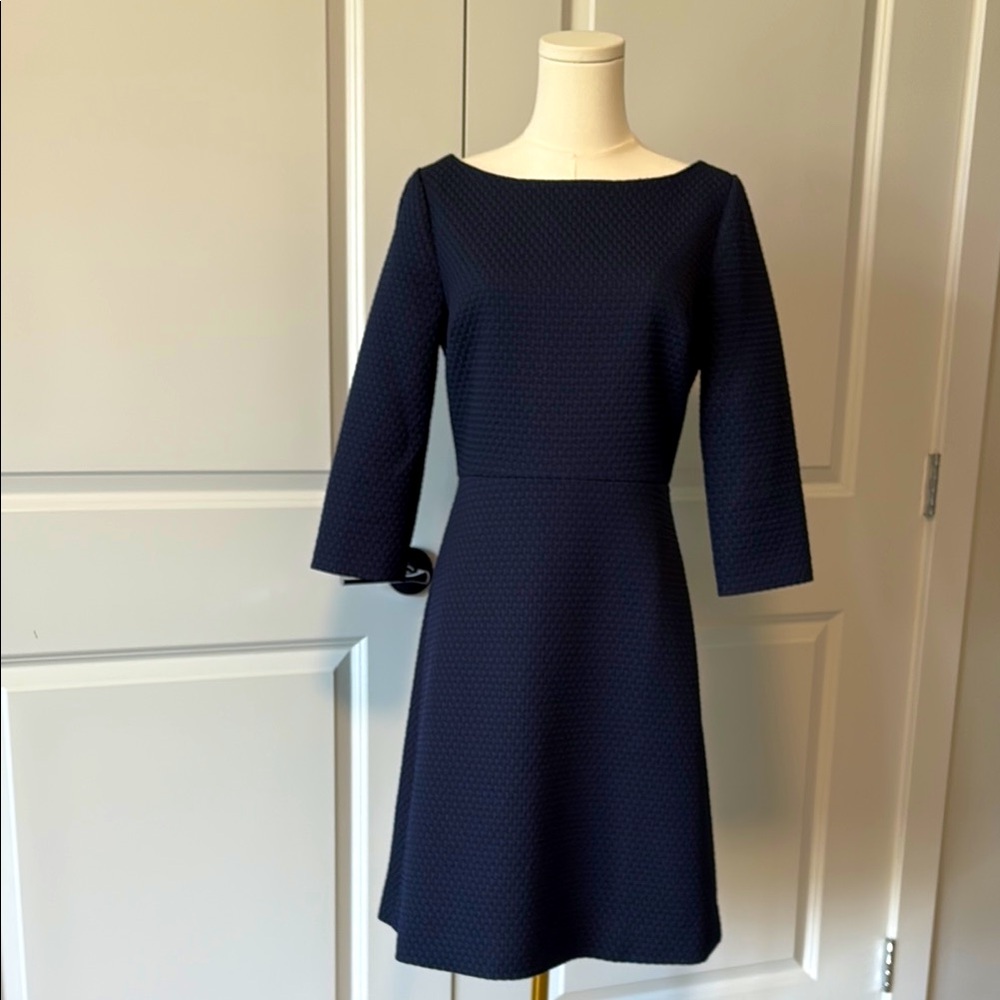 J. Crew Navy Blue Dress